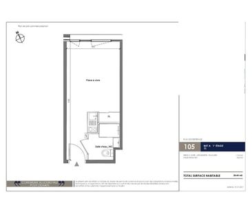 Location Appartement 20m² LYON 7ème - Photo 6