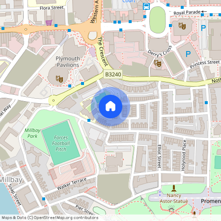 St James Mews, The Hoe PL1