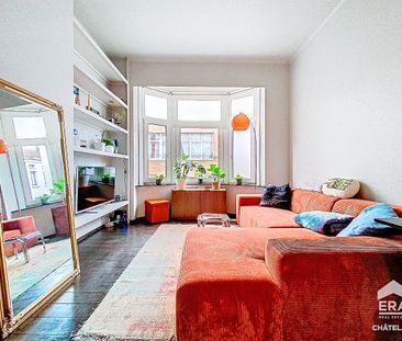 Appartement met 1 slaapkamer en balkon te huur in Brussel - Photo 2
