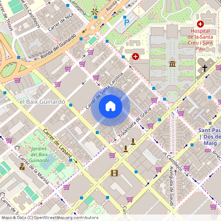 Carrer de Rosalía de Castro, Barcelona, Catalonia 08025