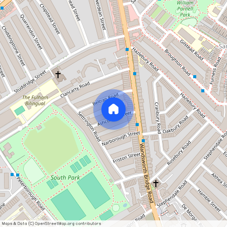 Ashcombe Street, Fulham, London, SW6