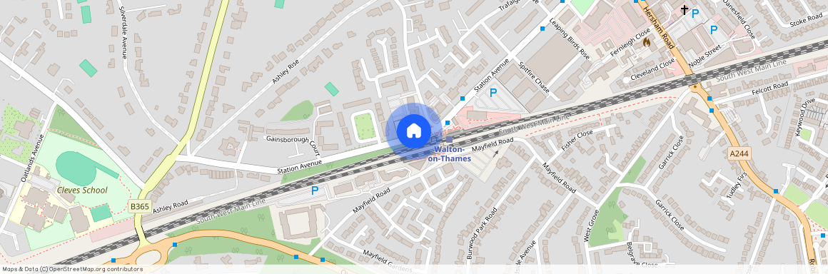 Station Avenue, Walton-on-Thames, Surrey, KT12