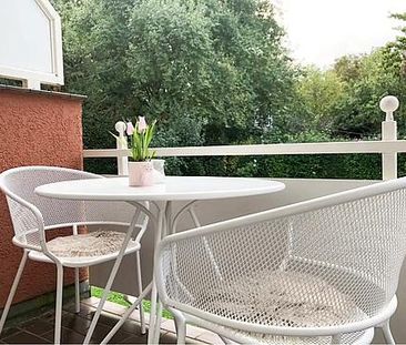 Schönes möbliertes Appartement mit Balkon und Einbauküche in Rüngsd... - Foto 1
