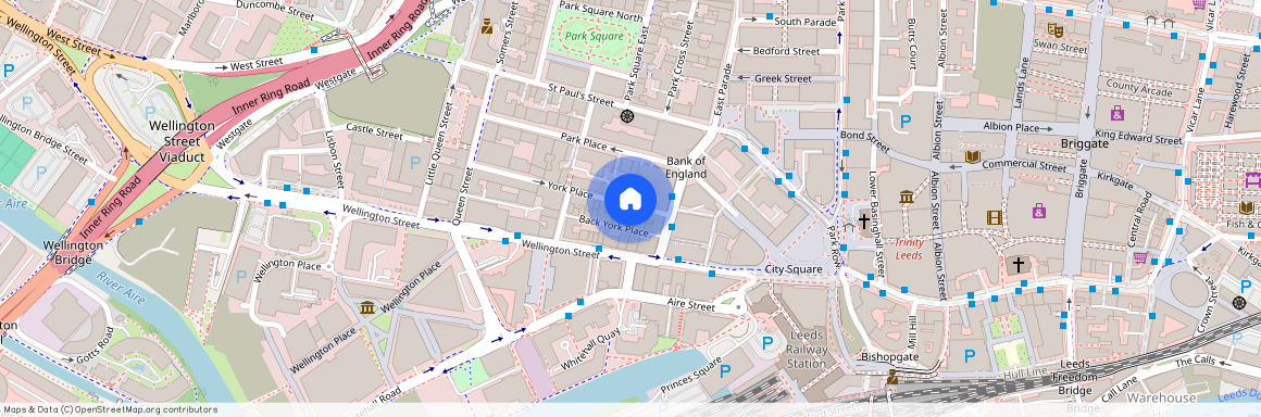 Old Cloth Warehouse, York Place Leeds, LS1