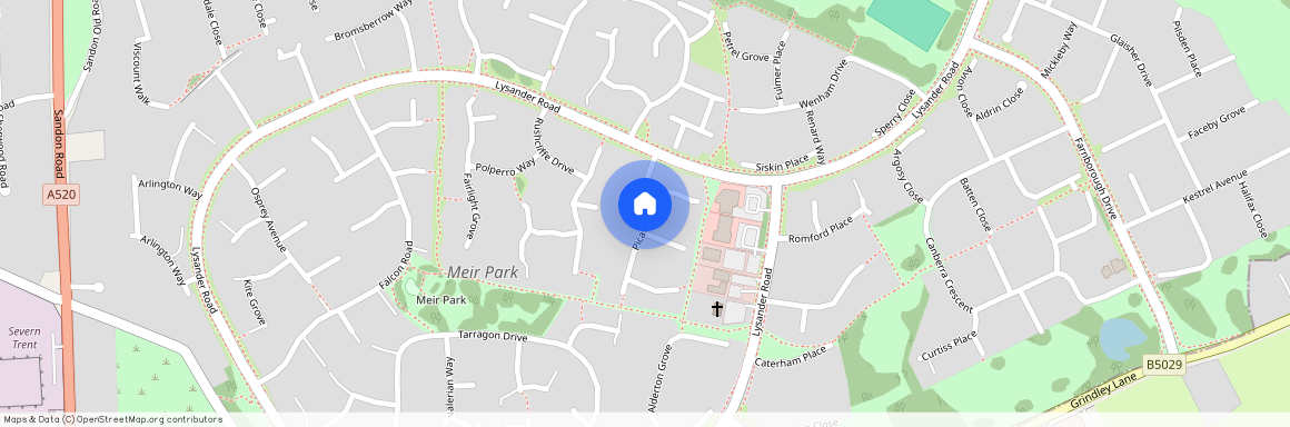 Picasso Rise, Meir Park, Stoke-On-Trent, Staffordshire