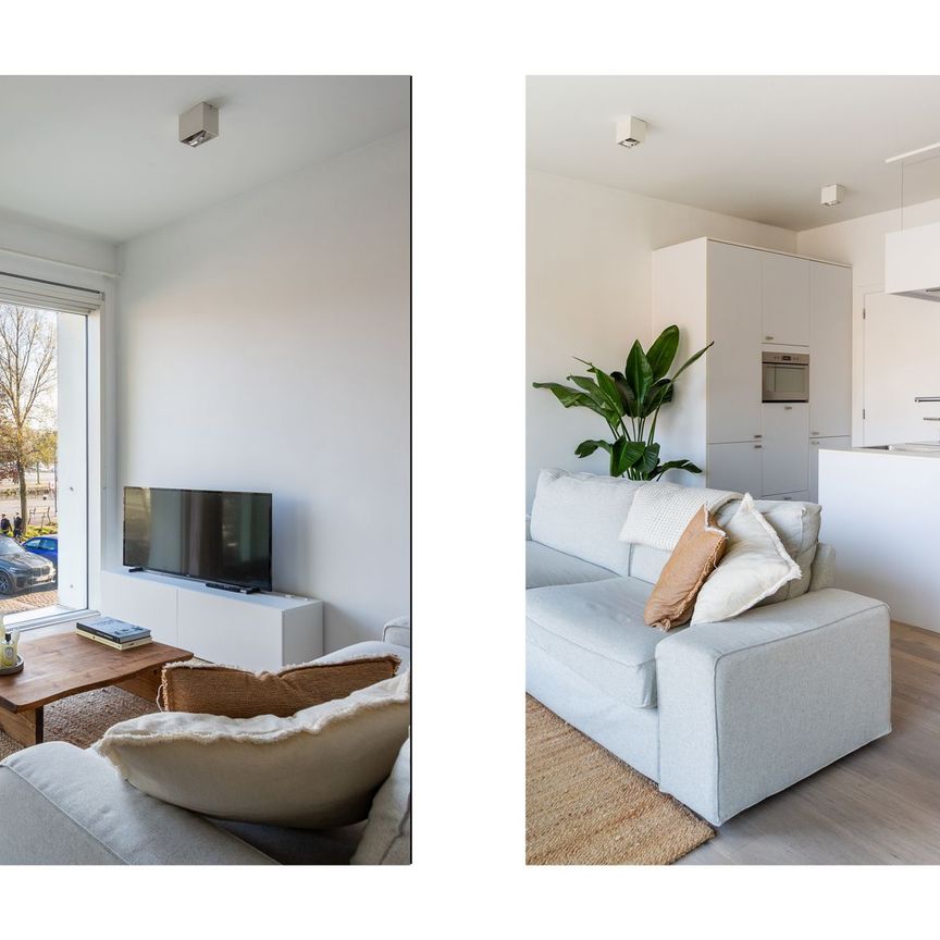 Modern 1 slpk appartement met zicht over het Verbindingsdok - Photo 1