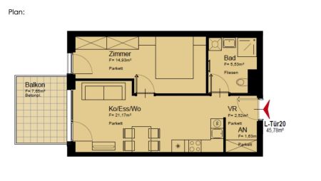 Perfekt für Zwei - Zweizimmerwohnung - Fernwärme - Foto 3