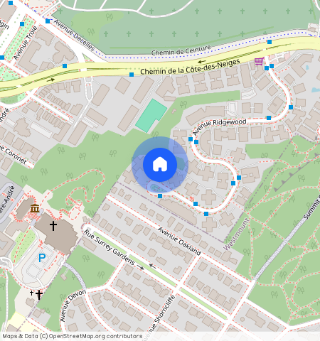 ** avenue Ridgewood, Montreal, Quebec, Canada, H3V 1B4