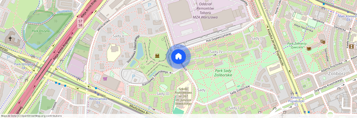 Sady Żoliborskie, Żoliborz, Warszawa, mazowieckie