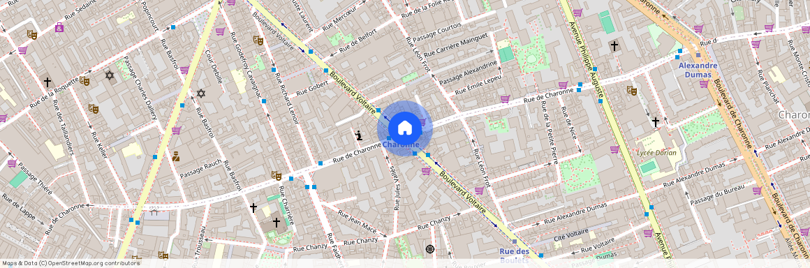 Rue de Charonne, Francja, Paris