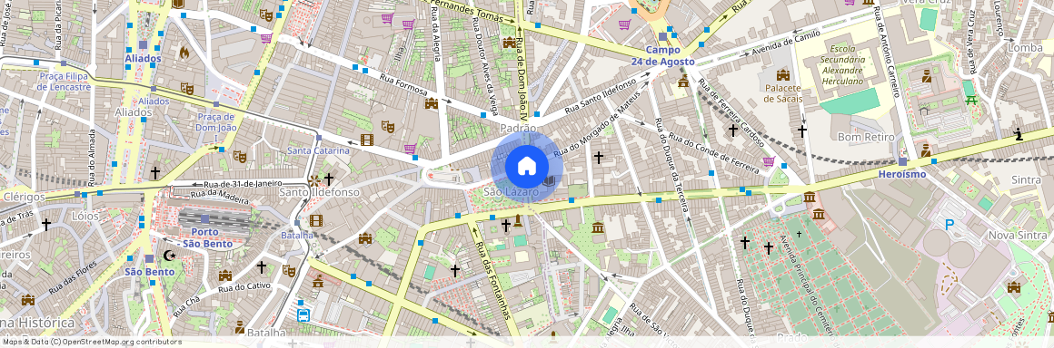 Rua de Dom João IV, Porto, Braga 4000-296