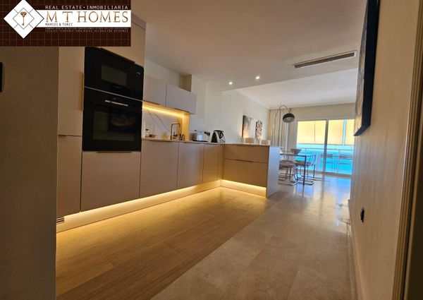 SPECTACULAR BEACHFRONT APARTMENT IN LOS BOLICHES – PANORAMIC SEA VIEWS