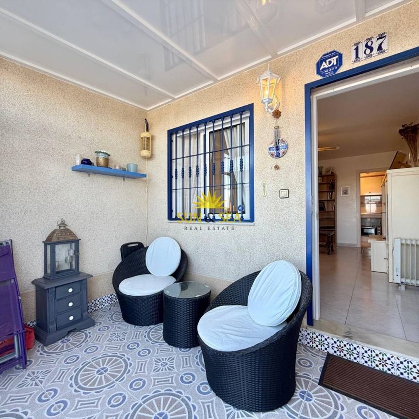 BUNGALOW FOR RENT, 2 BEDROOMS AND 1 BATHROOM IN EL CHAPARRAL - ALICANTE - Photo 1