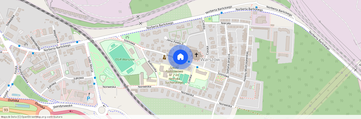 ul. Sosnowa, Świnoujście, zachodniopomorskie