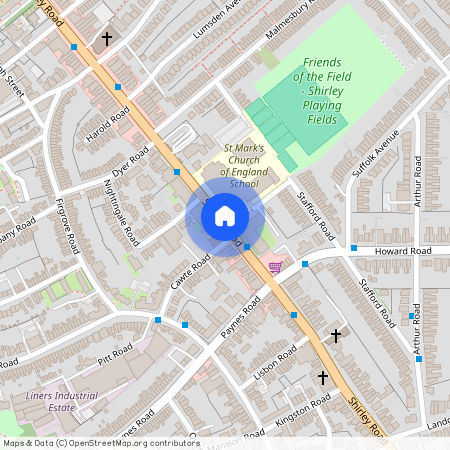 Shirley Road, Shirley