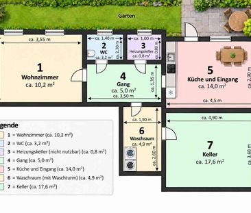 1.5 Zimmer, 33 m², EG - Photo 6