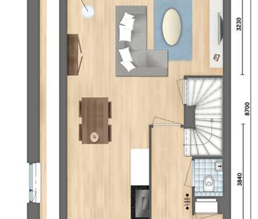 Huis te huur: Schalmeistraat 28 6217 EW Maastricht - Photo 3