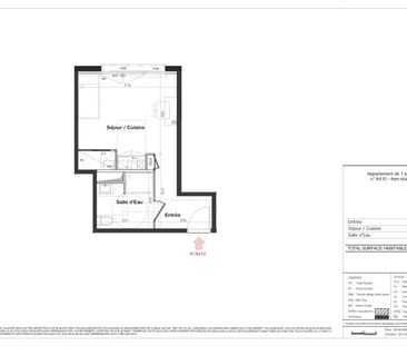 Location Appartement 1 pièce 26m² MERIGNAC 33700 - Photo 4
