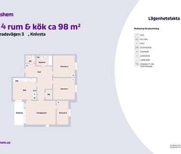 Häradsvägen 3 B, 74142, Knivsta - Foto 3
