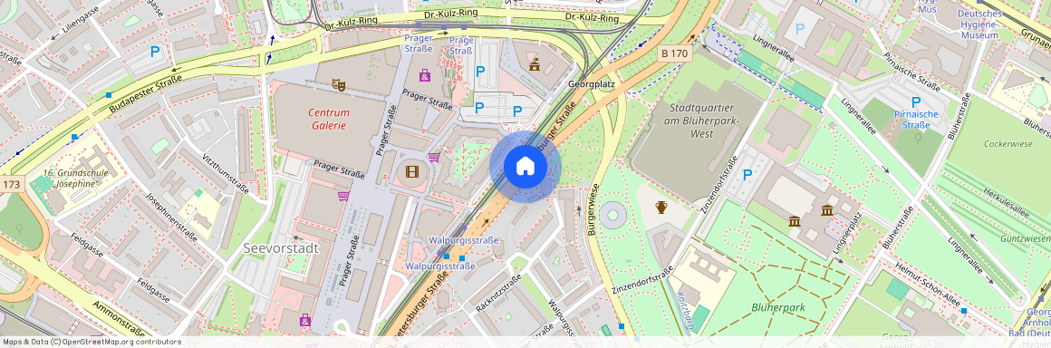 St. Petersburger Straße 26, 01069 Dresden - Seevorstadt-Ost/Großer Garten