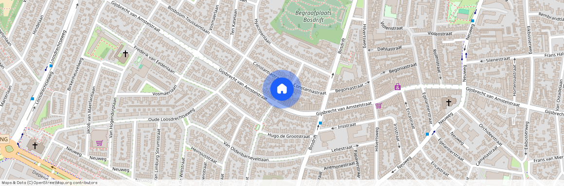 Schrijverskwartier, 1215 CE, Gladiolusstraat, Hilversum