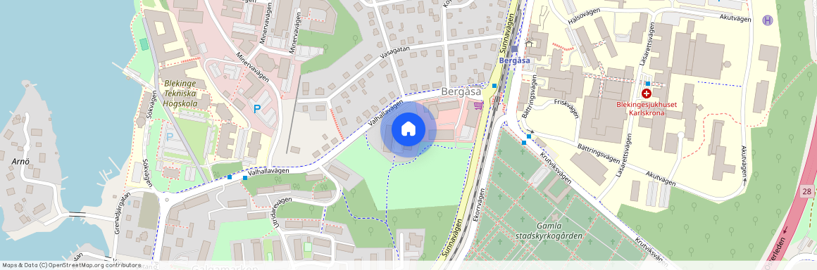 Karlskrona, Valhallavägen, 14 A, 37141