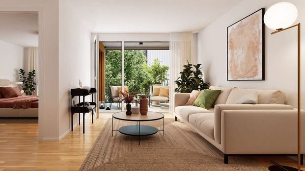 2.5 Zimmer, 64 m², 2. Stock - Photo 1