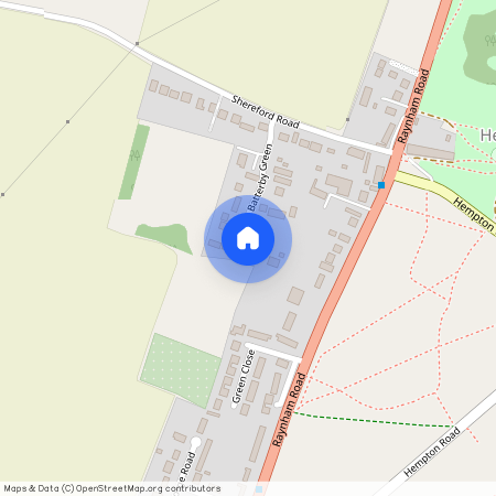 Batterby Green, Hempton, NR21