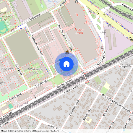 ul. Orląt Lwowskich, Szamoty, Ursus, Warszawa, mazowieckie
