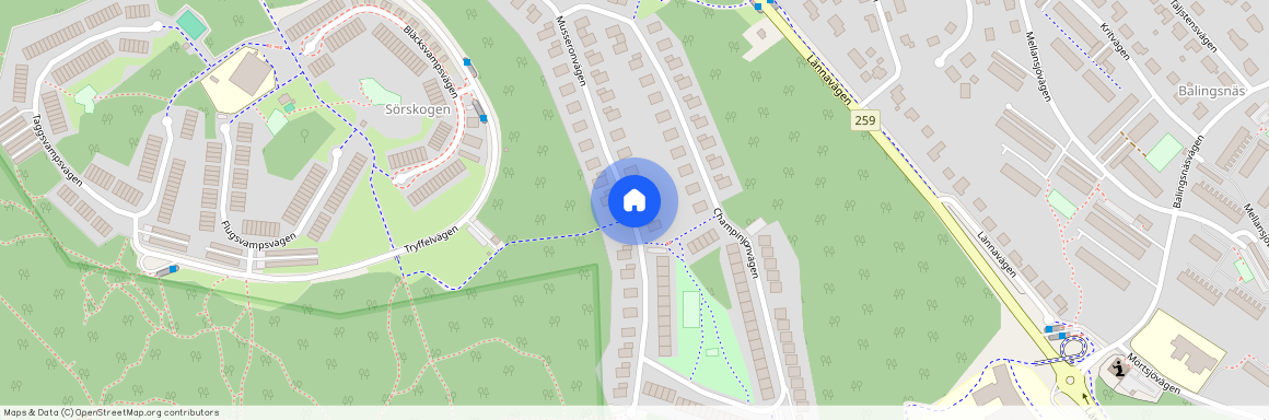 Musseronvägen 49, 141 60 Huddinge, Stockholm