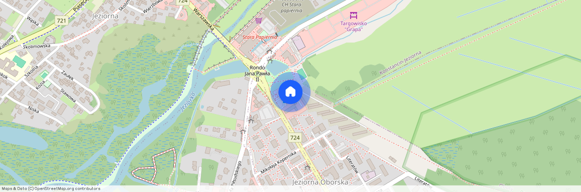 ul. Wilanowska, Konstancin-Jeziorna, Konstancin-Jeziorna, piaseczyński, mazowieckie