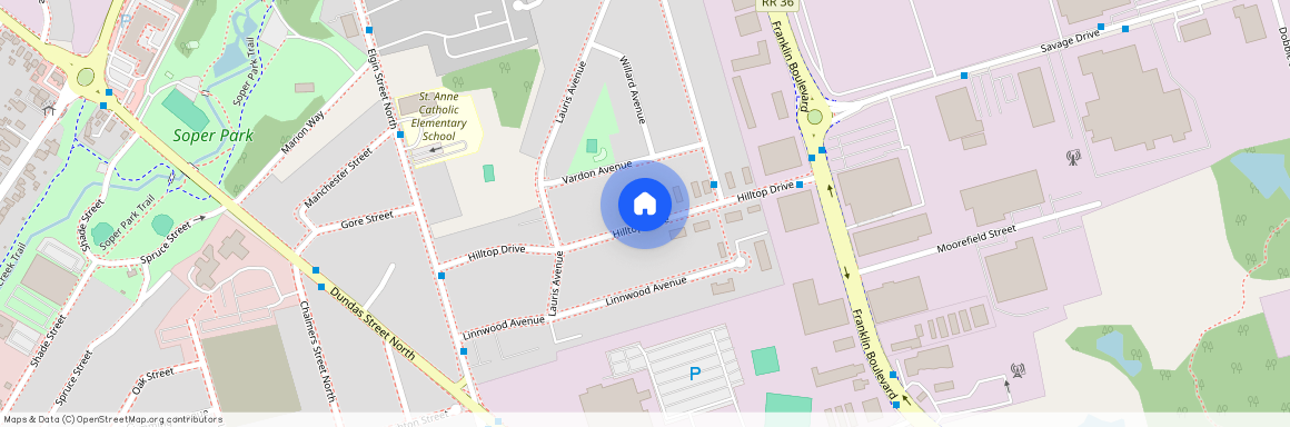 42 HILLTOP Drive Unit# 6, Cambridge, Cambridge, Waterloo, N1R 5H6