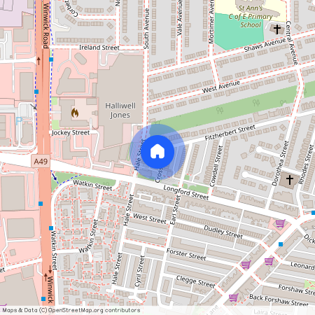 Cross Street, Warrington, Cheshire, WA2