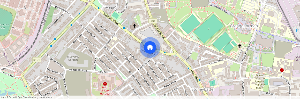 Flat 2, 1 Aughrim Villas, Aughrim Street, Stoneybatter, Dublin 7