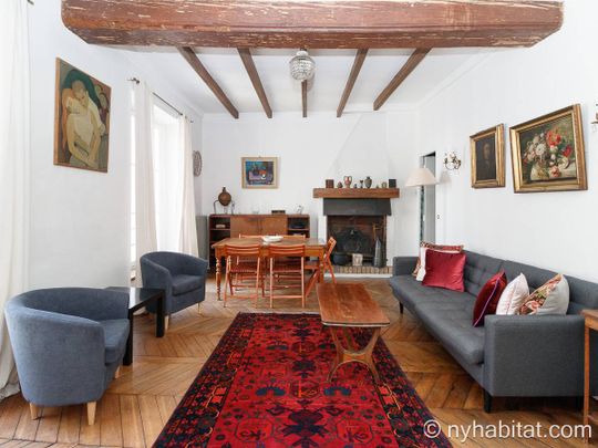 Logement à Paris, Location meublée - T3 - Le Marais (PA-14) - Photo 1