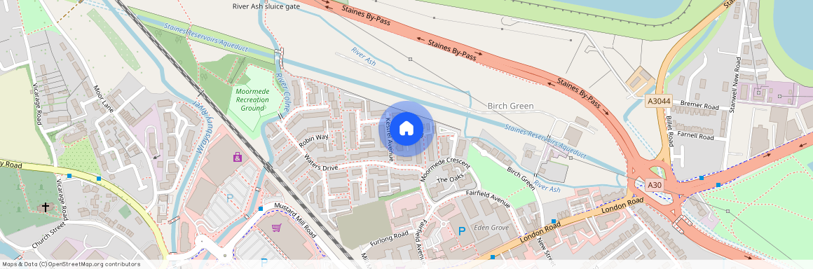 Hawksway, Staines-upon-Thames, Surrey, TW18