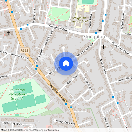 New Cross Road, Guildford, GU2