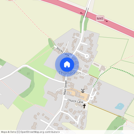 Main Street, Thurlaston, Rugby, CV23