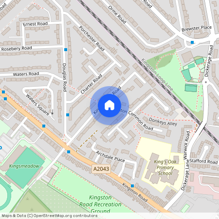 King Henrys Road, Kingston, Kingston upon Thames, KT1