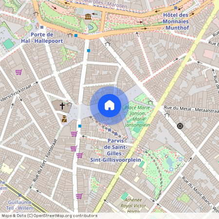 Parvis de Saint-Gilles 47, 1060, Saint-Gilles