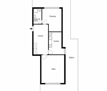 Appartement en attique avec grande terrasse - Foto 2