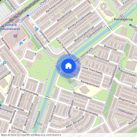 Saint-Saensgracht 71, Muziekwijk Z.-Oost, 1323CZ, Almere