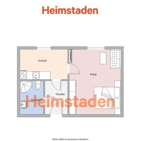 Pronájem bytu 1+1 28 m - Photo 4