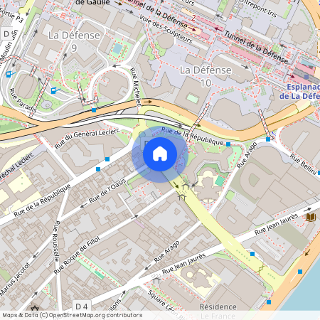 Rue de l'Oasis entre Rue Paul Lafargue et Rue Roussselle 92800 Paris