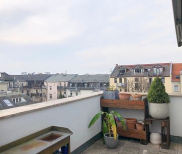 Dachterrasse und Sauna am Clara-Zetkin-Park! - Foto 6