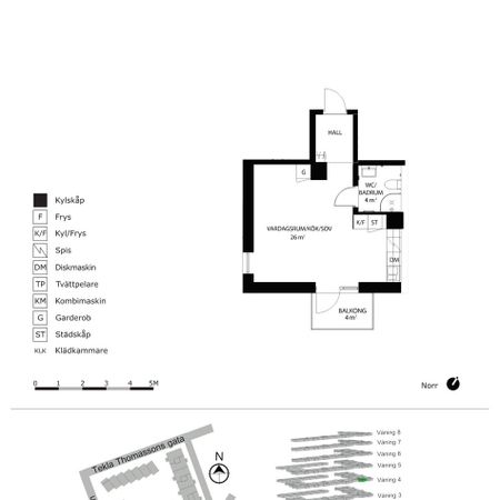 Tekla Thomassons gata 37, Allmänna Sjukhuset - Photo 4