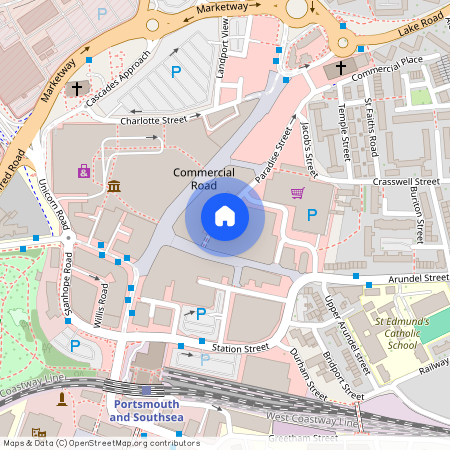 Commercial Road, Portsmouth, Hampshire, PO1