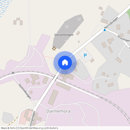 Storrymningsvägen, Österbybruk