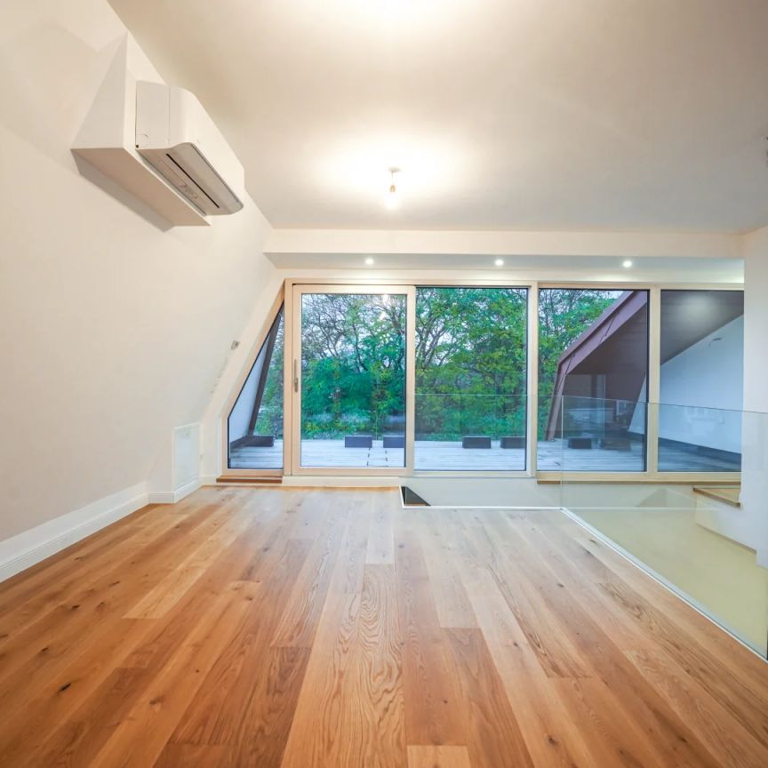 Sonne satt gewünscht? (also, so sie denn scheint?!) - Beinahe Erstbezug – Dachgeschosswohnung mit zwei Dachterrassen und Gartenparzelle in Hietzing -Ost-Süd-Westausrichtung - Foto 1