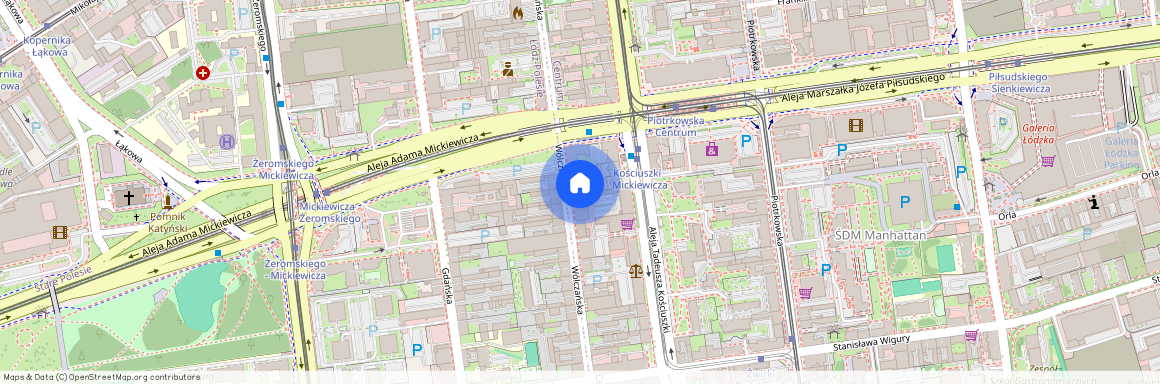 ul. Gdańska, Centrum, Śródmieście, Łódź, łódzkie